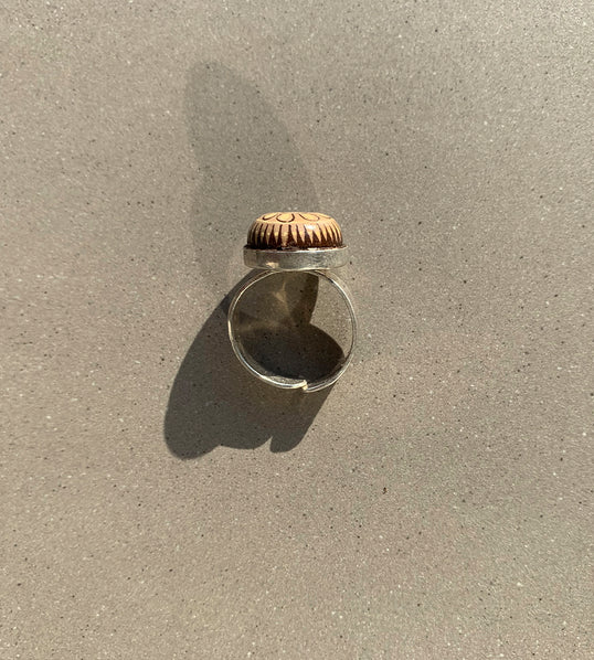 Anillo Botón Mediano Jacobo y María Ángeles