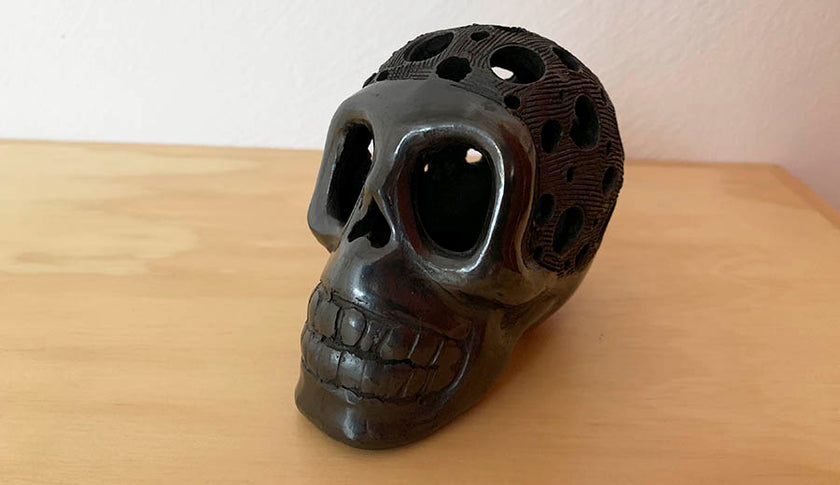Calavera Barro Negro Doña Rosa