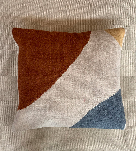 Funda de Cojín con Diseño Abstracto Arte Zapoteco