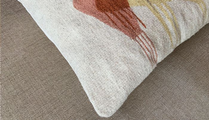 Funda de Cojín Arte Abstracto Arte Zapoteco