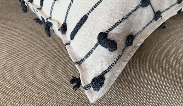 Funda de Cojín Diseño Nudos Grandes Arte Zapoteco