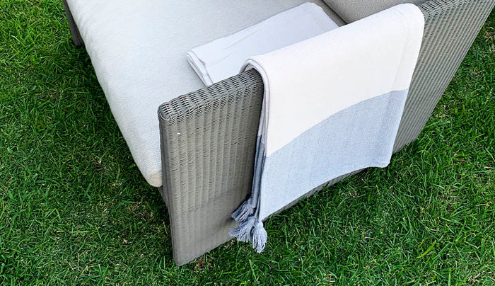 Frazada Bicolor Arte Zapoteco