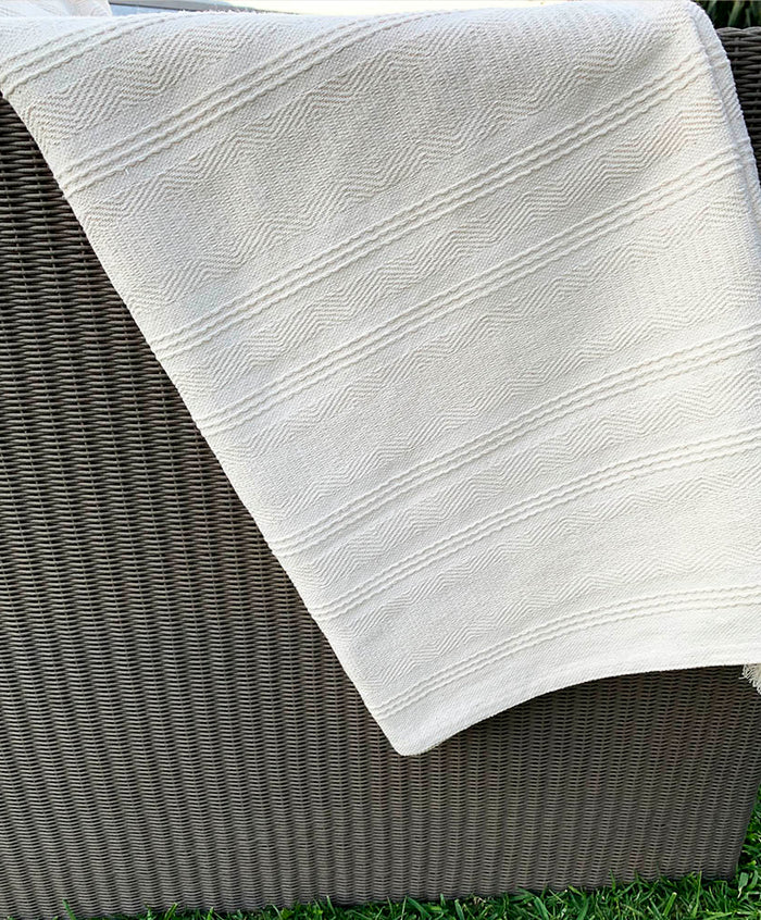 Frazada Natural Arte Zapoteco