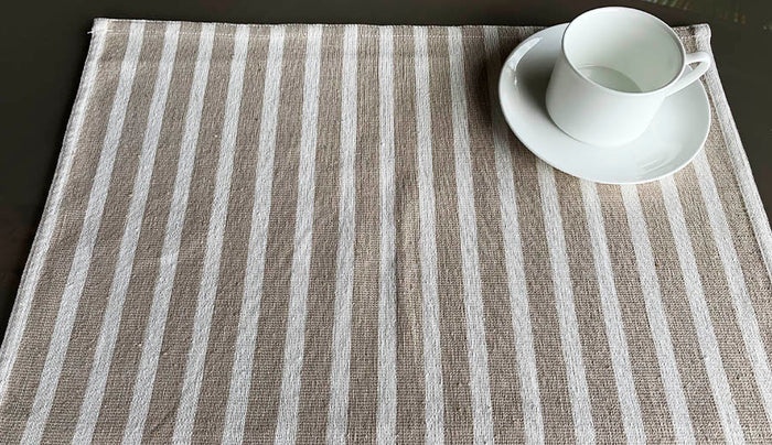 Mantelito Individual Rayas Arte Zapoteco