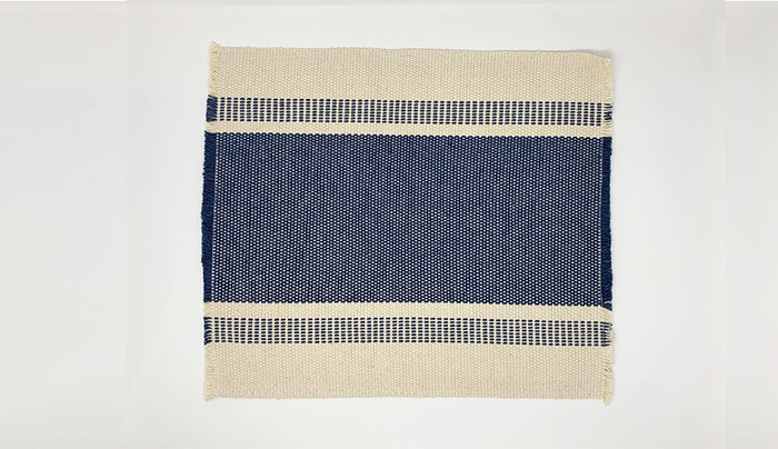 Mantelito Tejido Azul Arte Zapoteco