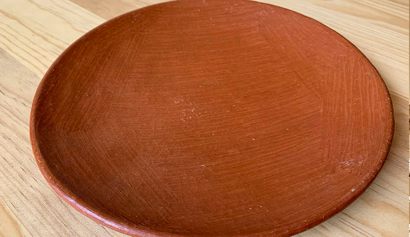 Medium Red Clay Plate