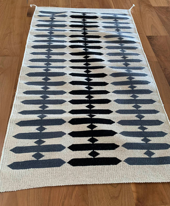 Tapete Líneas y Rombos Arte Zapoteco