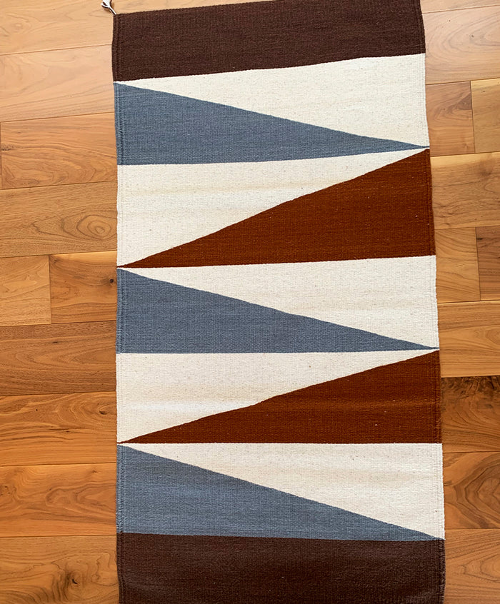 Tapete Triángulos Arte Zapoteco