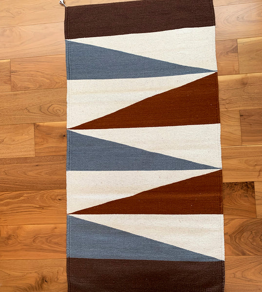 Tapete Triángulos Arte Zapoteco