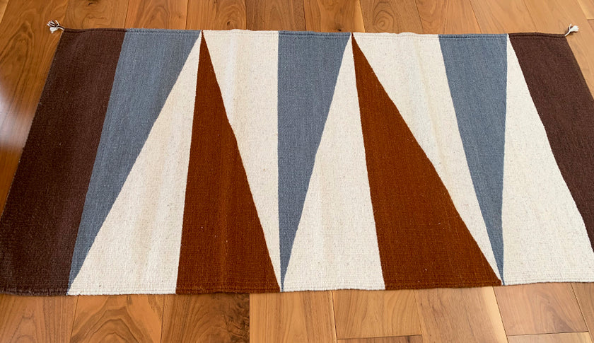 Tapete Triángulos Arte Zapoteco