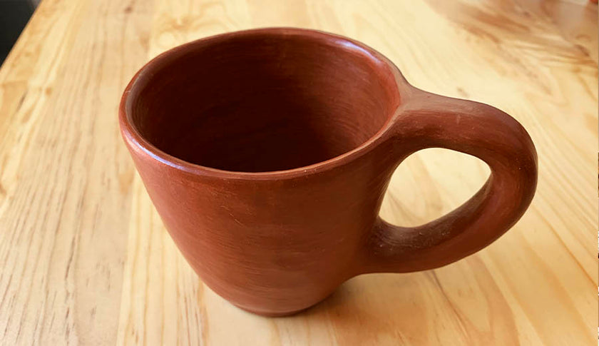 Red Clay Mug