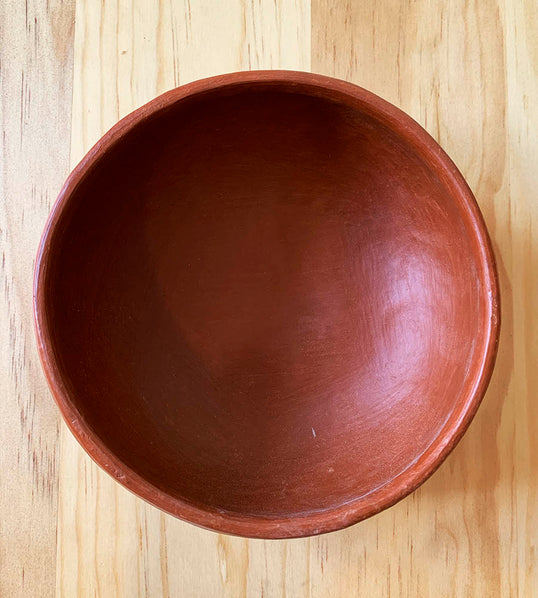 Tazón para Ensalada Barro Rojo Mujeres de Barro Rojo