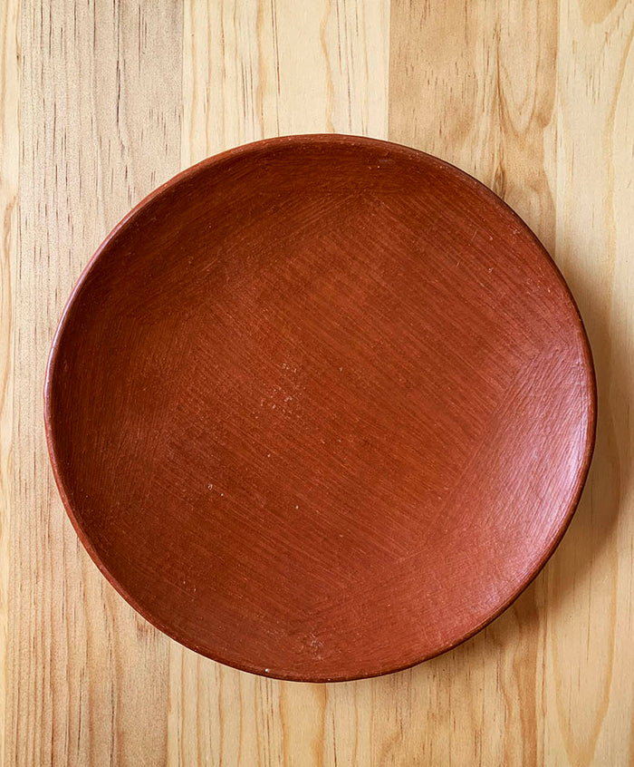 Medium Red Clay Plate