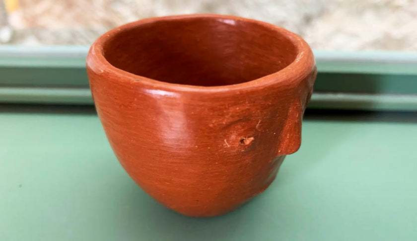 Vaso Mezcalero Cara Plana